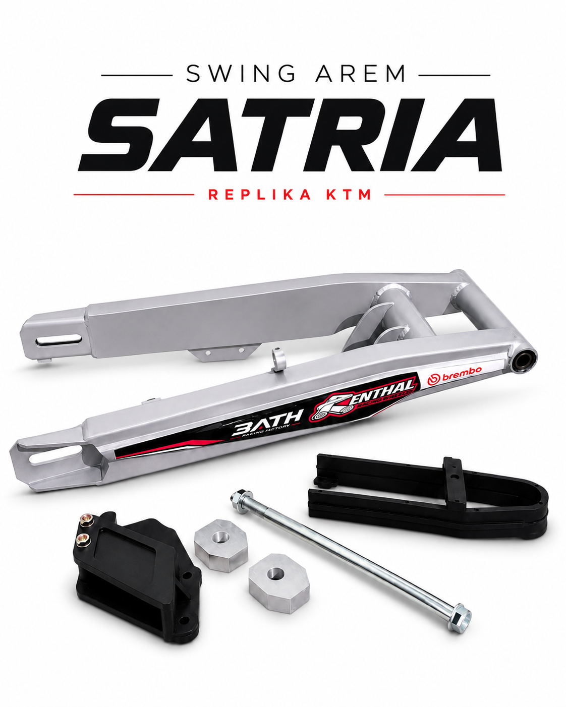 Swing Arem Satria Replika KTM dari TRUSDRIVE